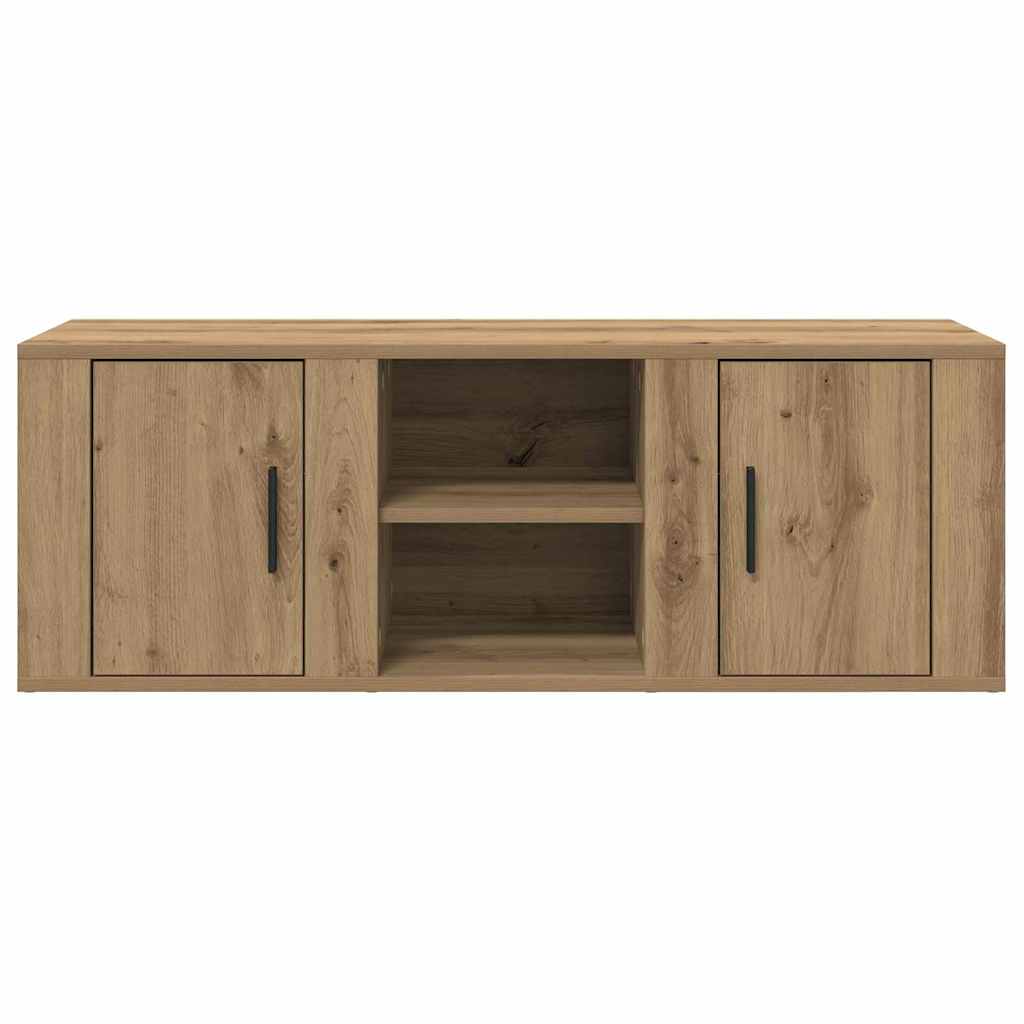 TV Cabinet 100 x 31.5 x 35 cm Artisan Oak Engineered Wood