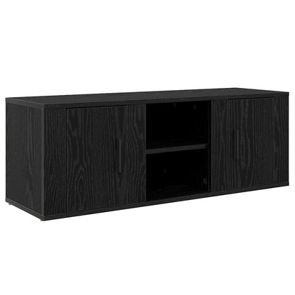 TV Cabinet Black Oak 100 x 31.5 x 35 cm Engineered Wood