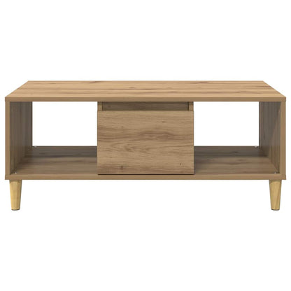 Coffee Table Artisan Oak 90 x 50 x 26.5 cm Engineered Wood
