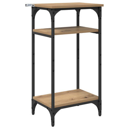 Side Table Artisan Oak 40 x 30 x 75 cm Engineered Wood