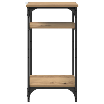 Side Table Artisan Oak 40 x 30 x 75 cm Engineered Wood