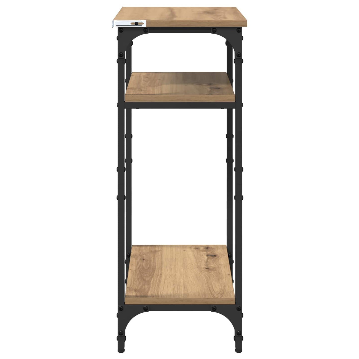 Side Table Artisan Oak 40 x 30 x 75 cm Engineered Wood