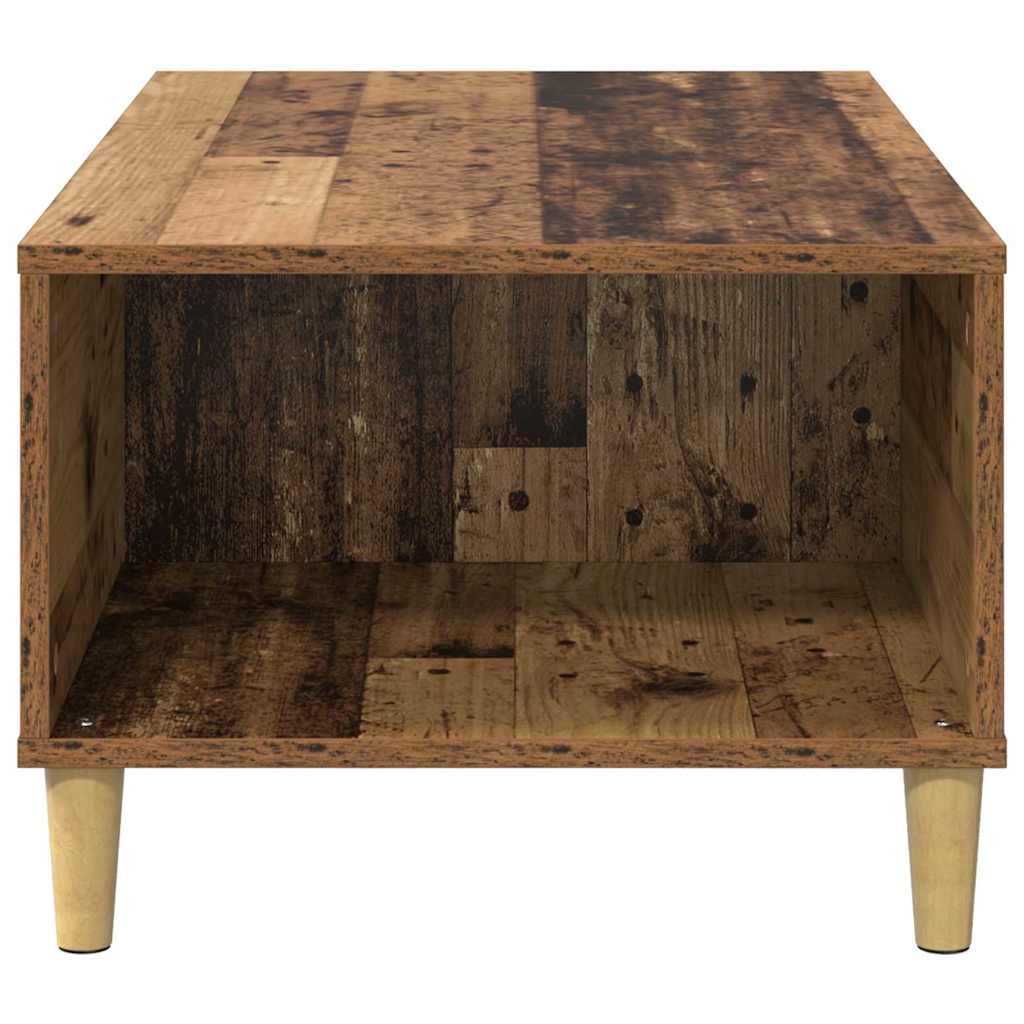 Coffee Table Old Wood 90 x 50 x 35 cm Engineered Wood