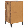 Bedside Cabinet 2 pcs Old wood 40 x 35 x 70 cm Engineered wood