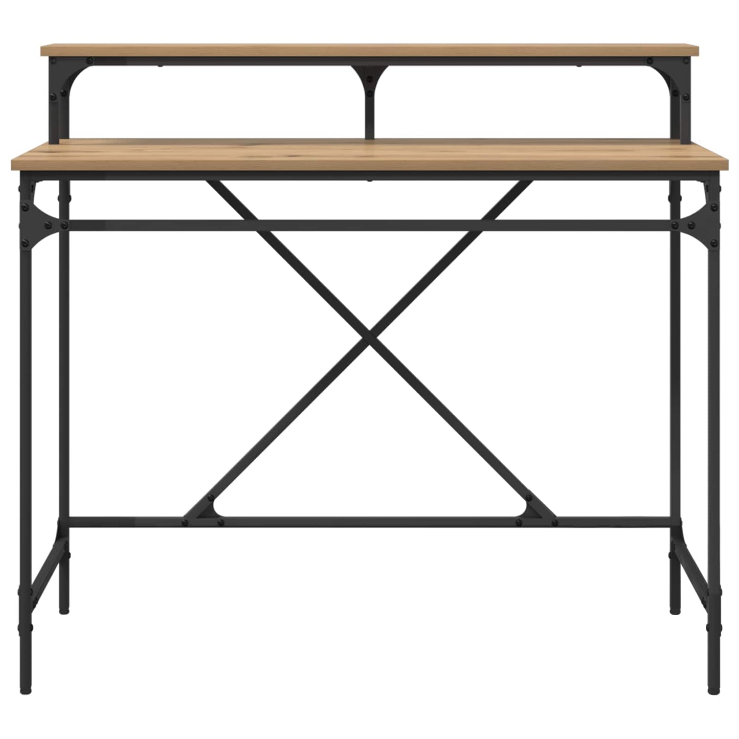 Desk Artisan Oak Engineered Wood 100 x 50 x 90 cm