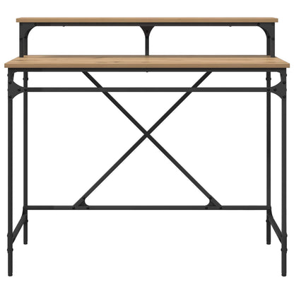 Desk Artisan Oak Engineered Wood 100 x 50 x 90 cm