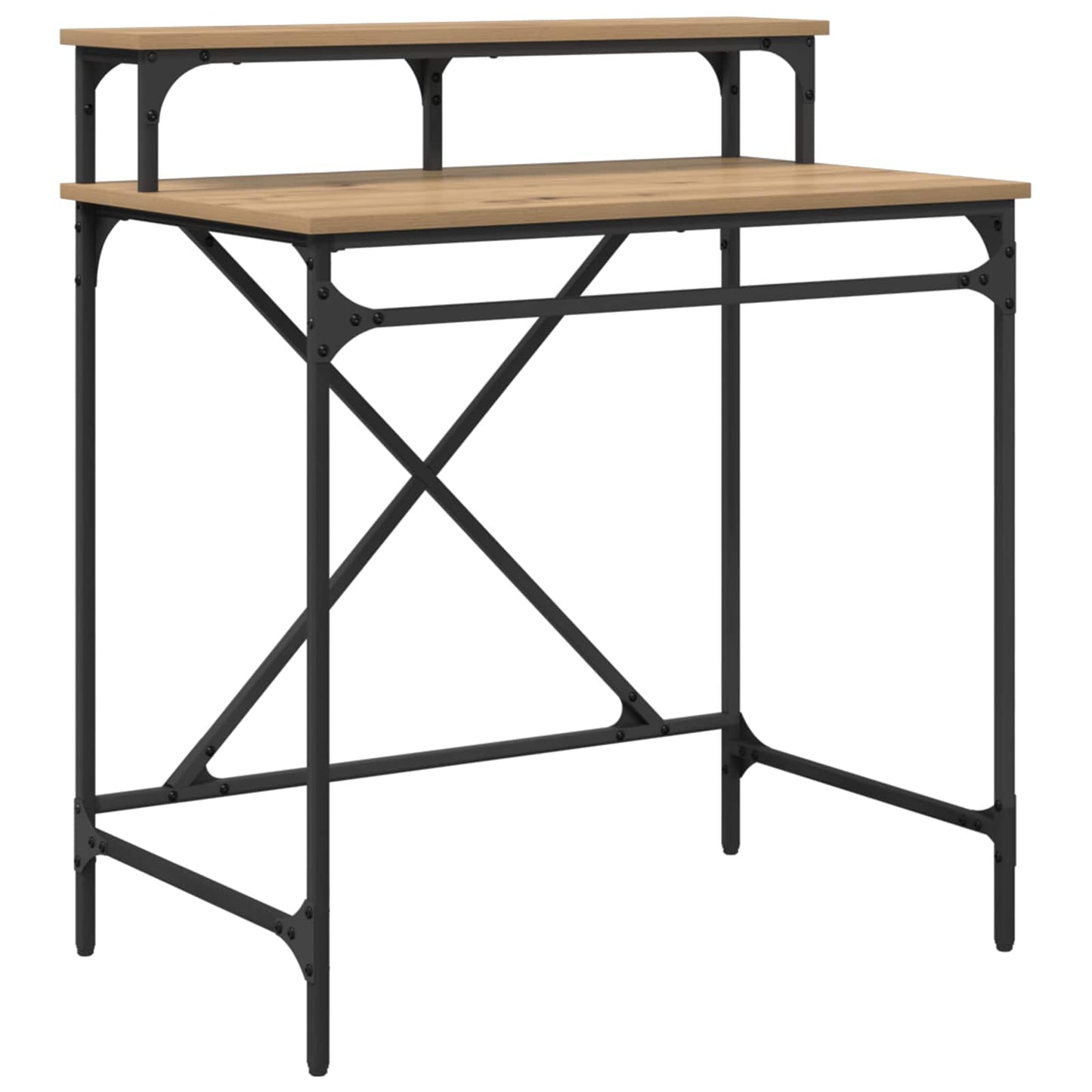 Desk Artisan Oak Engineered Wood 80 x 50 x 90 cm