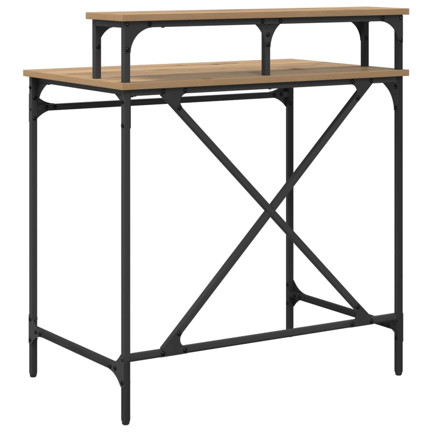 Desk Artisan Oak Engineered Wood 80 x 50 x 90 cm