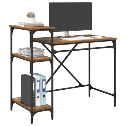 Desk Old Wood 105 x 50 x 90 cm Engineered Wood