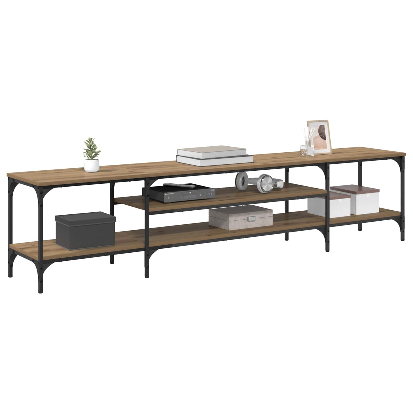 TV Cabinet 201 x 35 x 45 cm Artisan Oak