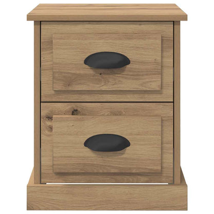 Bedside Cabinet 2 pcs Artisan Oak 39 x 39 x 47.5 cm