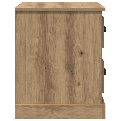 Bedside Cabinet 2 pcs Artisan Oak 39 x 39 x 47.5 cm