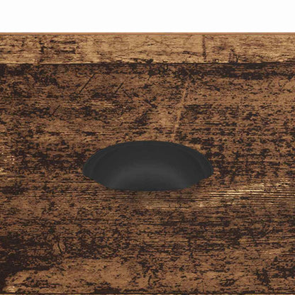 Coffee Table Old Wood 50 x 50 x 35 cm Engineered Wood