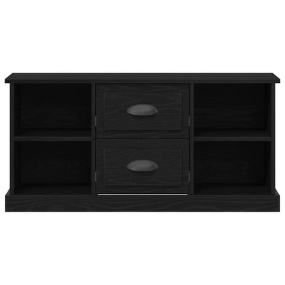 TV Cabinet Black Oak 99.5 x 35.5 x 48 cm Engineered Wood