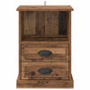 Bedside Cabinet 2 pcs Old wood 43 x 36 x 60 cm Engineered wood