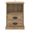 Bedside Cabinet Artisan oak 43 x 36 x 60 cm Engineered wood