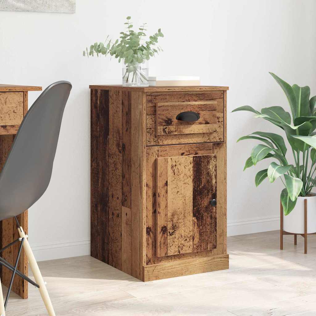 Side Cabinet 40 x 50 x 75 cm Engineered Wood Old Wood