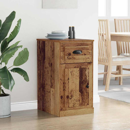 Side Cabinet 40 x 50 x 75 cm Engineered Wood Old Wood