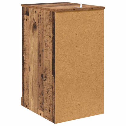 Side Cabinet 40 x 50 x 75 cm Engineered Wood Old Wood