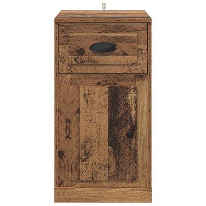 Side Cabinet 40 x 50 x 75 cm Engineered Wood Old Wood