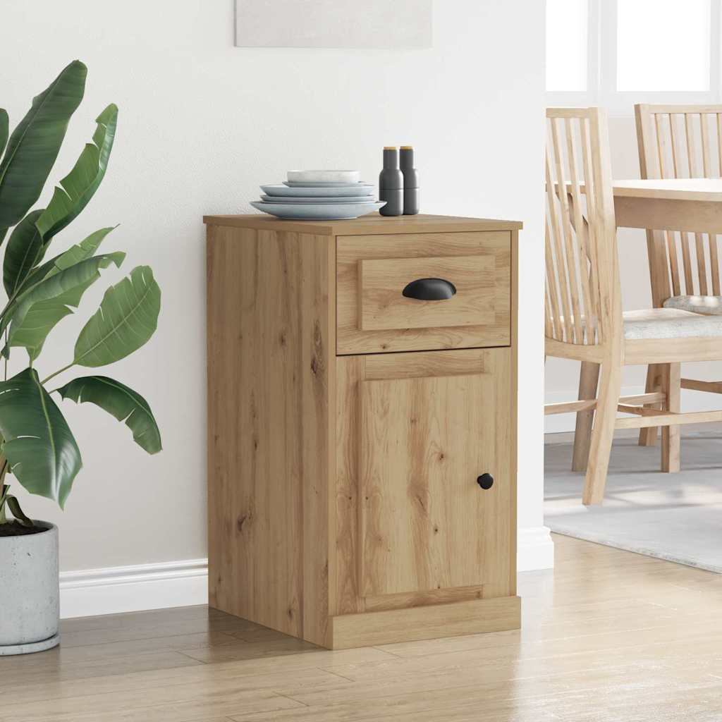 Side Cabinet 40 x 50 x 75 cm Engineered Wood Artisan Oak