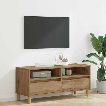 TV Cabinet 100 x 34.5 x 44.5 cm Artisan Oak Engineered Wood