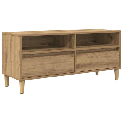 TV Cabinet 100 x 34.5 x 44.5 cm Artisan Oak Engineered Wood