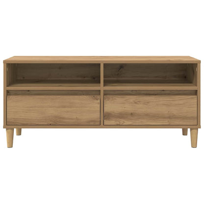 TV Cabinet 100 x 34.5 x 44.5 cm Artisan Oak Engineered Wood