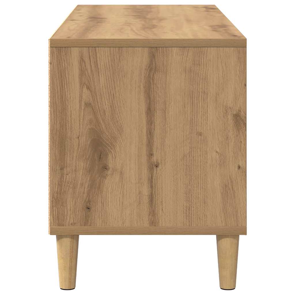 TV Cabinet 100 x 34.5 x 44.5 cm Artisan Oak Engineered Wood