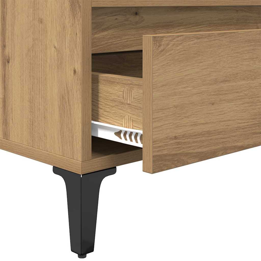 TV Cabinet 100 x 34.5 x 44.5 cm Artisan Oak