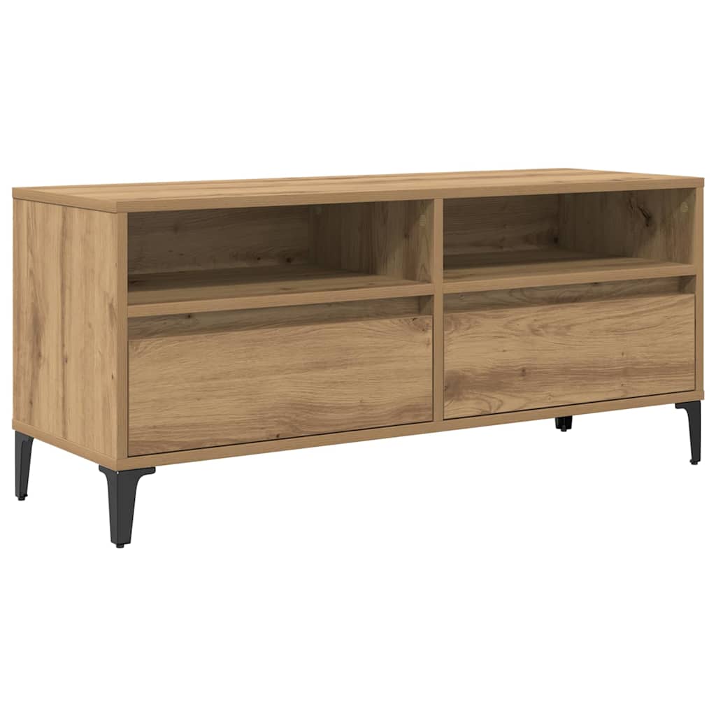 TV Cabinet 100 x 34.5 x 44.5 cm Artisan Oak