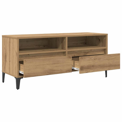 TV Cabinet 100 x 34.5 x 44.5 cm Artisan Oak