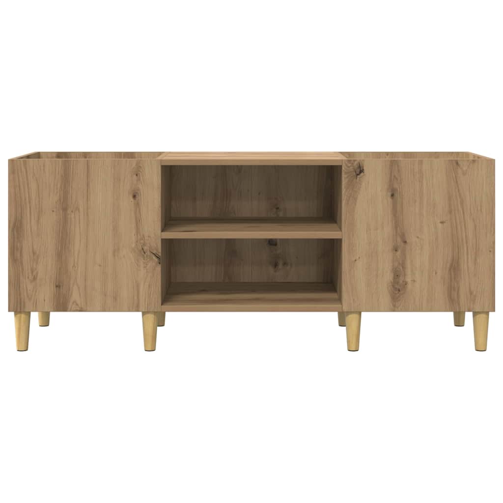 Record Cabinet Artisan Oak 121 x 38 x 48 cm Engineered Wood