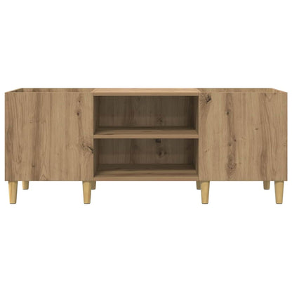 Record Cabinet Artisan Oak 121 x 38 x 48 cm Engineered Wood