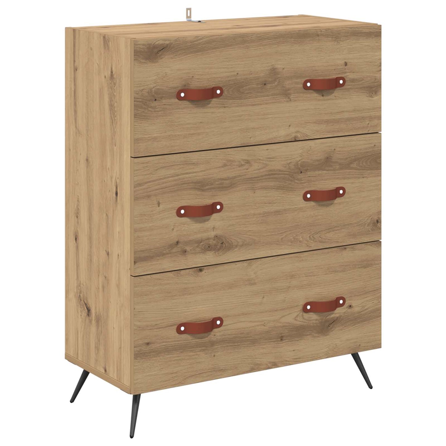 Chest of Drawers Artisan Oak 69.5 x 34 x 90 cm Engineered Wood