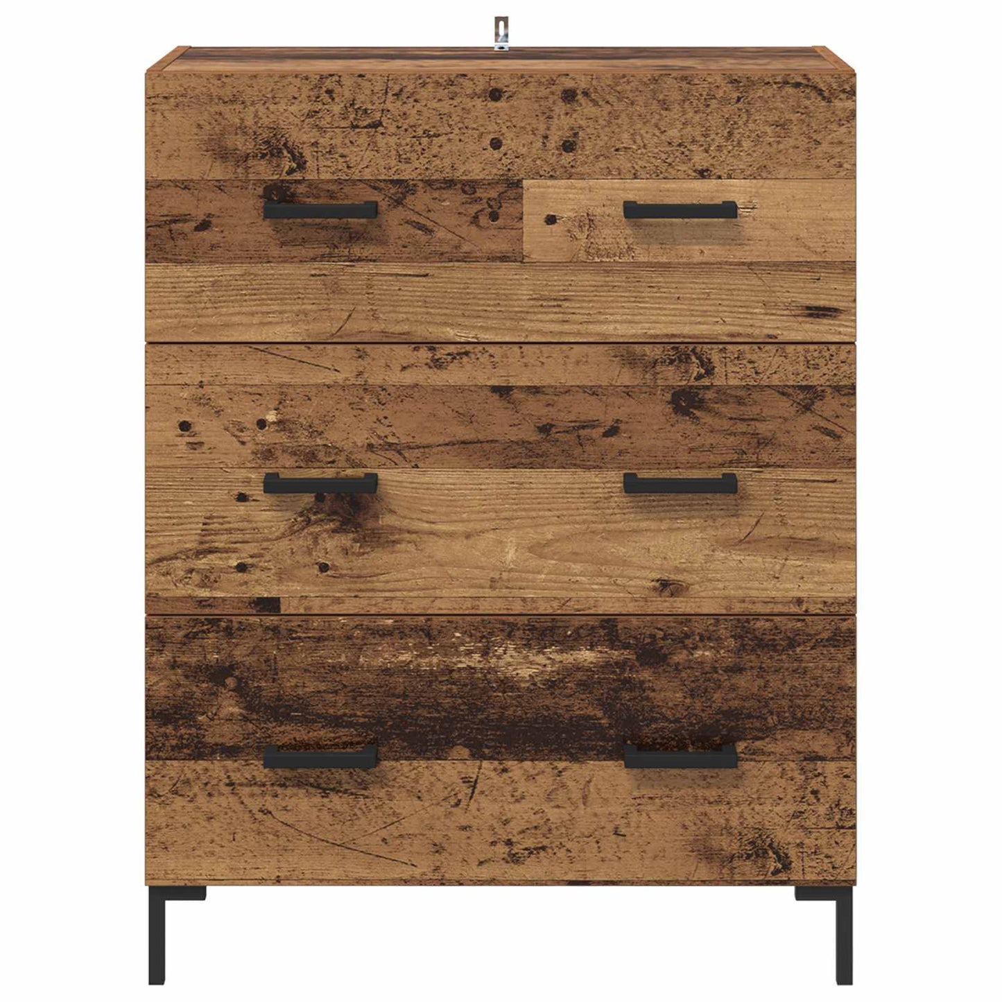 Sideboard Old Wood 69.5 x 34 x 90 cm Engineered Wood and Iron