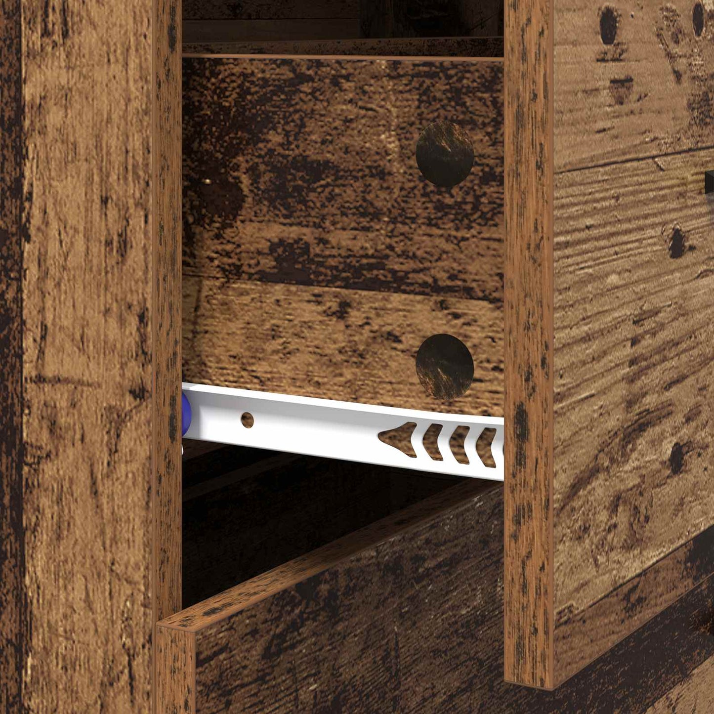 Sideboard Old Wood 69.5 x 34 x 90 cm Engineered Wood and Iron