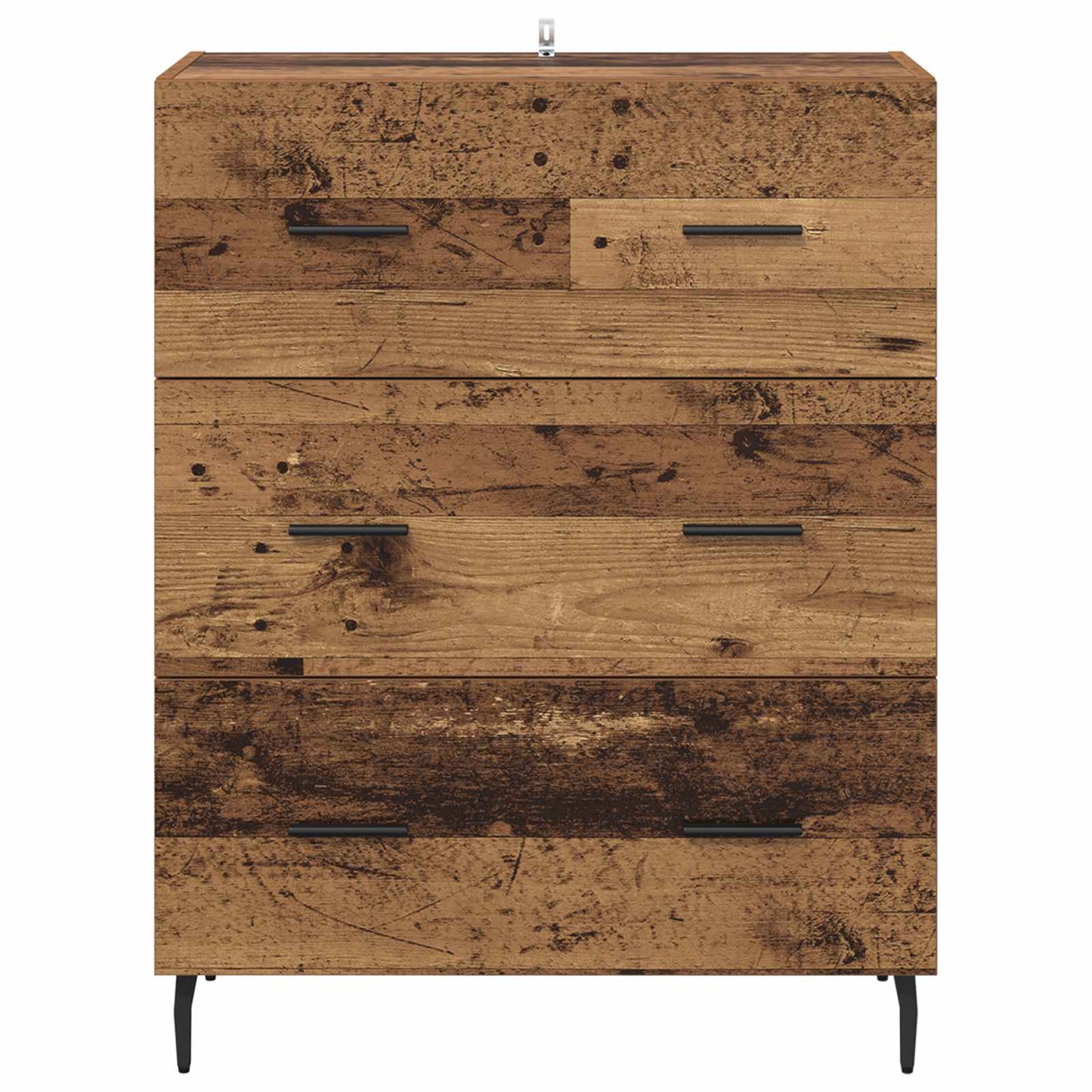 Sideboard Old Wood 69.5 x 34 x 90 cm Engineered Wood and Iron