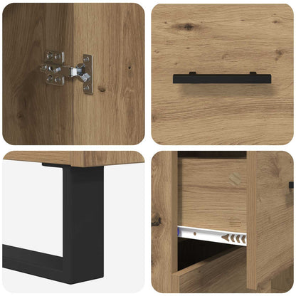 Sideboard Artisan Oak 69.5 x 34 x 90 cm