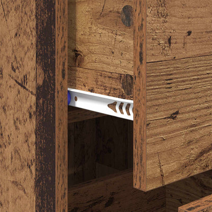 Sideboard Old Wood 34.5 x 34 x 90 cm Engineered Wood