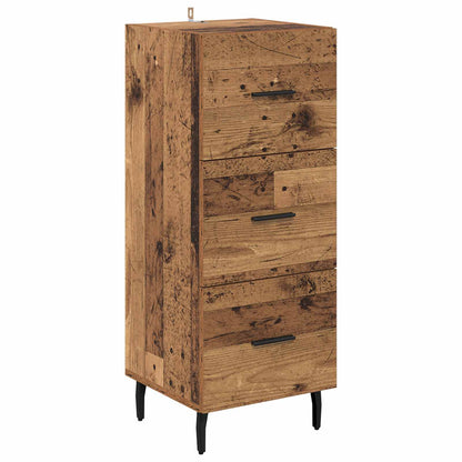 Sideboard Old wood 34 x 34.5 x 90 cm Engineered wood