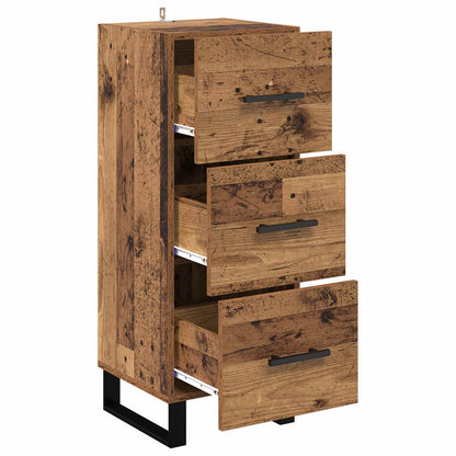 Sideboard Old Wood 34.5 x 34 x 90 cm Engineered wood
