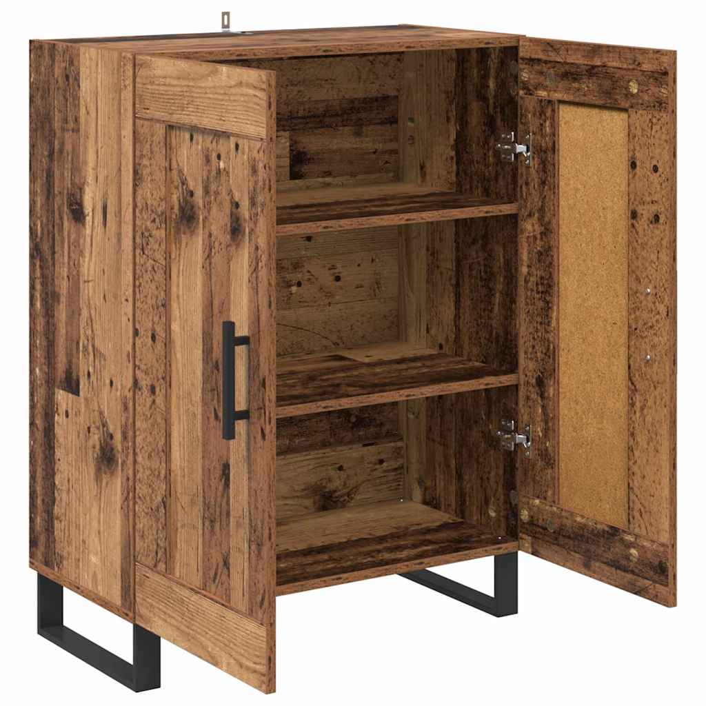 Sideboard Old Wood 69.5 x 34 x 90 cm Engineered Wood and Iron