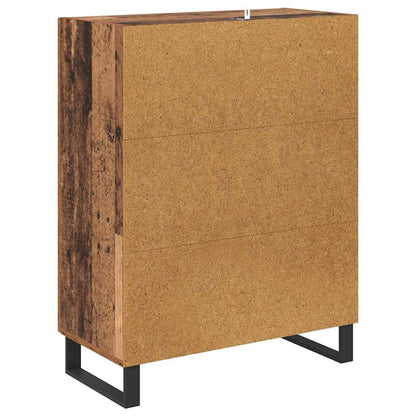 Sideboard Old Wood 69.5 x 34 x 90 cm Engineered Wood and Iron