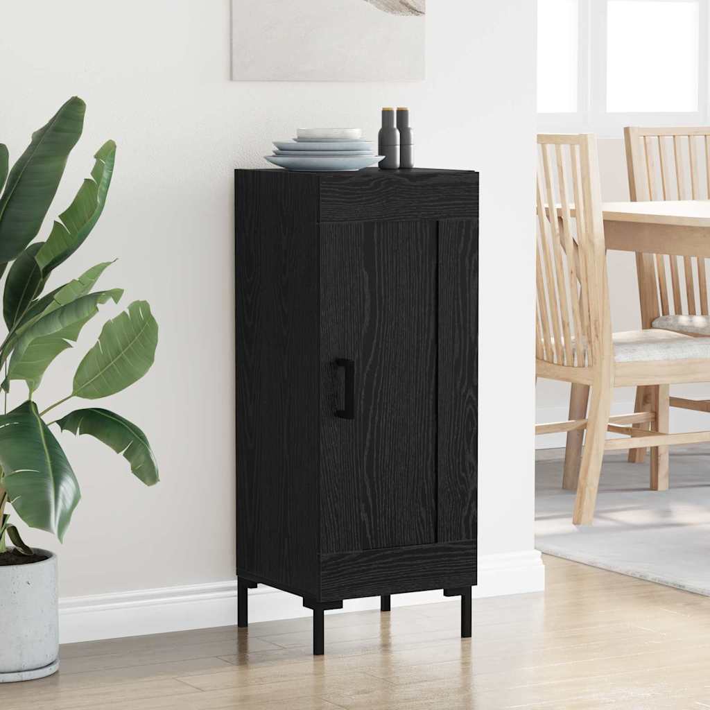 Sideboard Olden Black Oak 34.5 x 34 x 90 cm