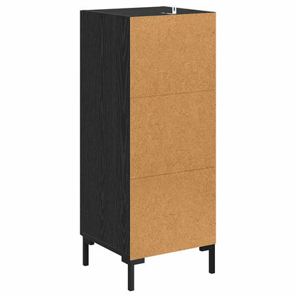 Sideboard Olden Black Oak 34.5 x 34 x 90 cm