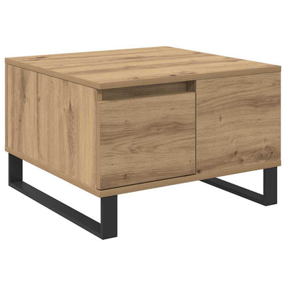 Coffee Table Artisan Oak 55 x 55 x 36.5 cm Engineered Wood