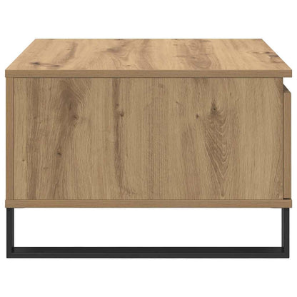 Coffee Table Artisan Oak 55 x 55 x 36.5 cm Engineered Wood