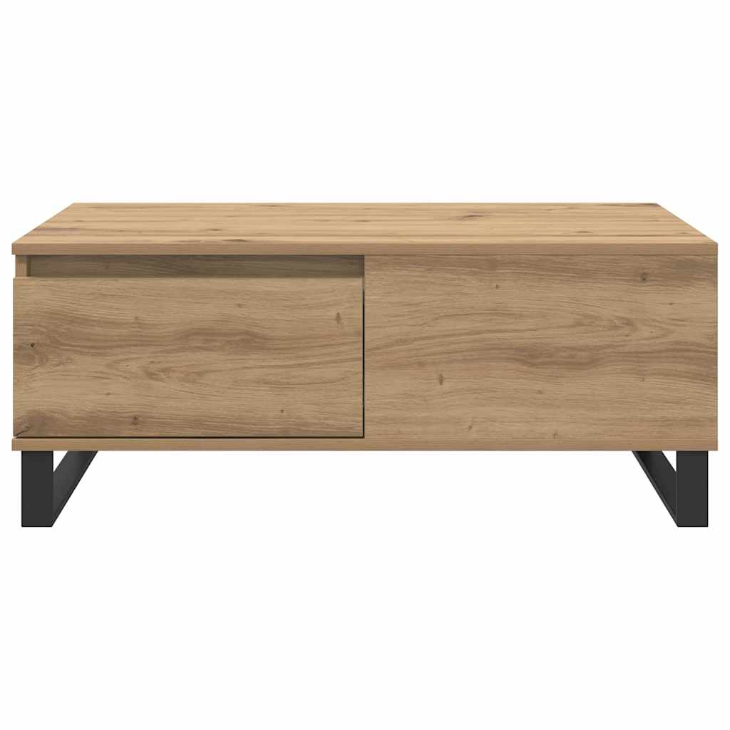 Coffee Table Artisan Oak 90 x 50 x 36.5 cm Engineered Wood