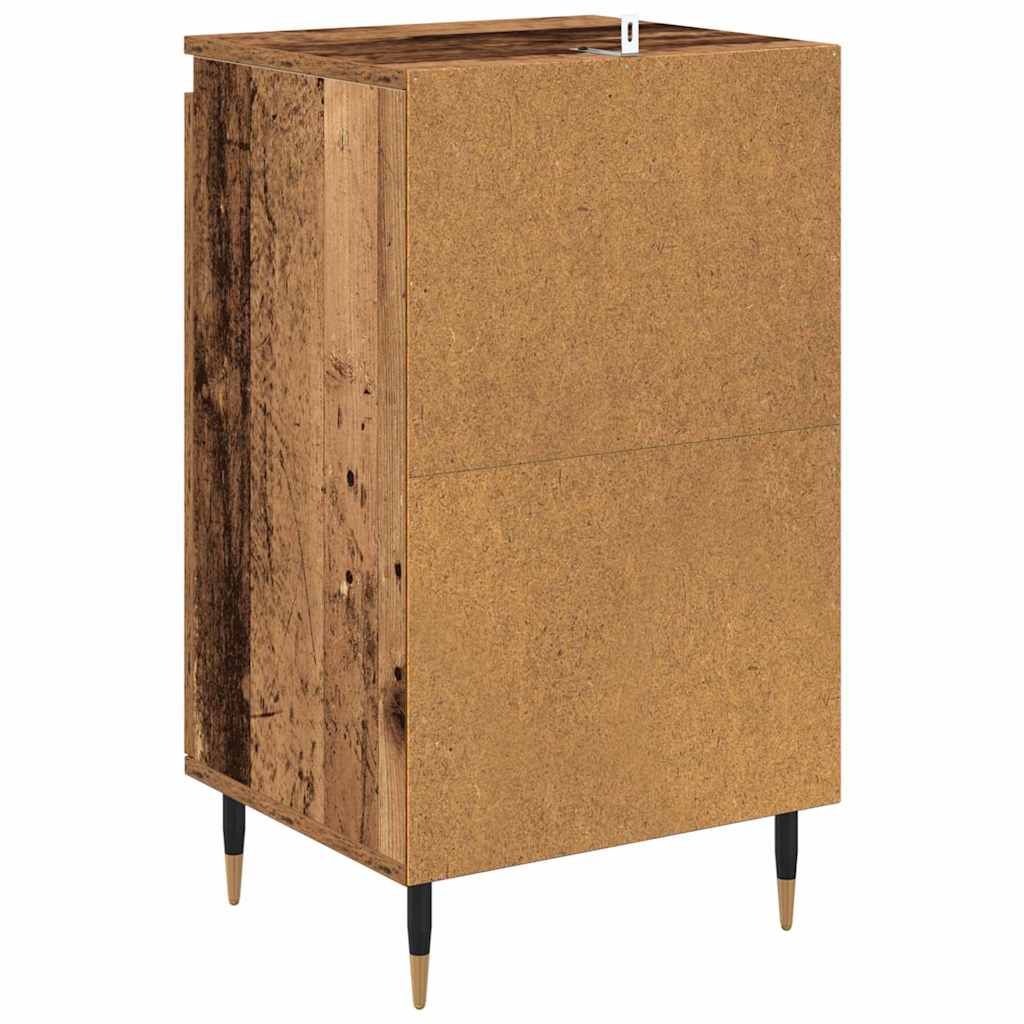 Sideboard 2 pcs Old Wood 40 x 35 x 70 cm